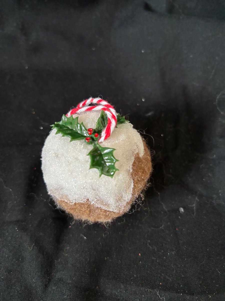 Christmas pudding Christmas decorations 