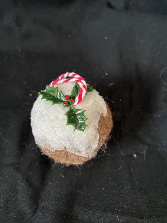 Christmas pudding Christmas decorations 