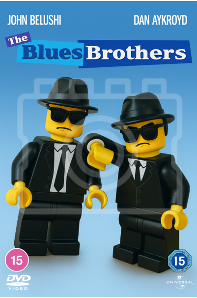 THE BLUES BROTHERS - LEGO-Inspired A4 Movie Print - Ready to Frame