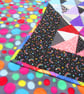 Gift for Student Bright Rainbow Patchwork Quilt - Image 6