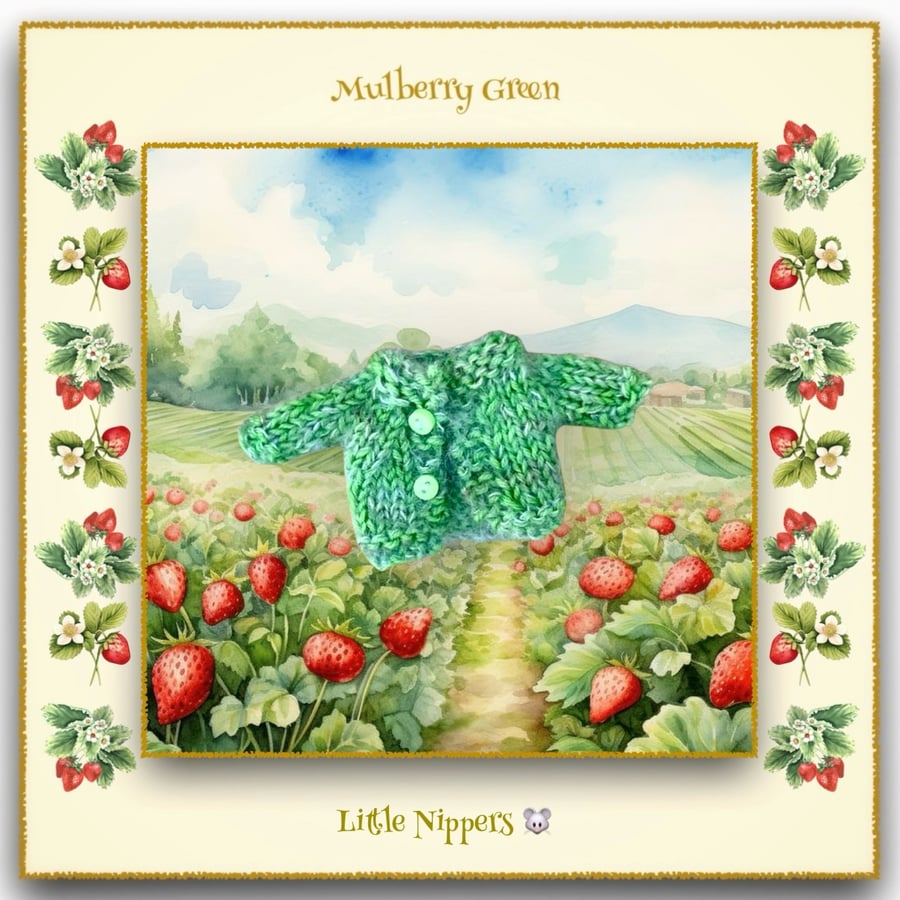 Little Nippers’ Green Cardigan 