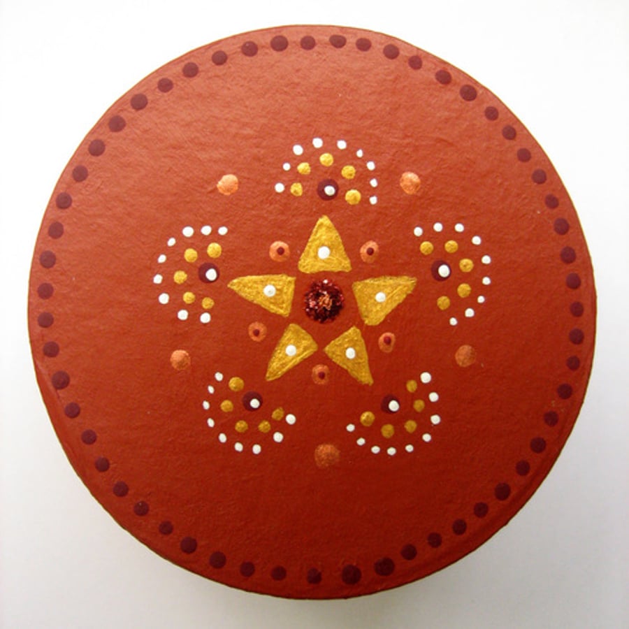 Hand painted gift box