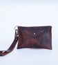 Premium Hand Wallet with Wrist Strap - Dark Brown - Image 3