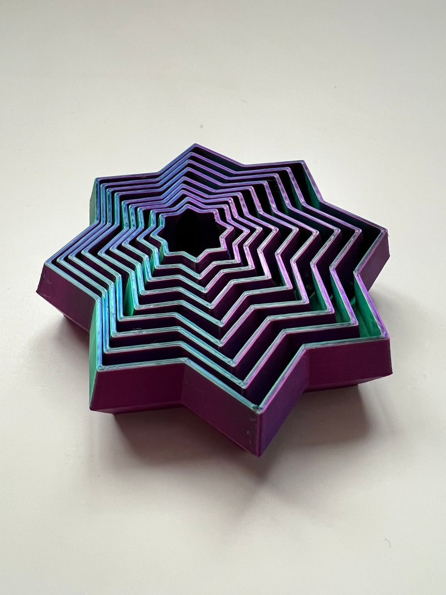 3D Printed Fidget Star