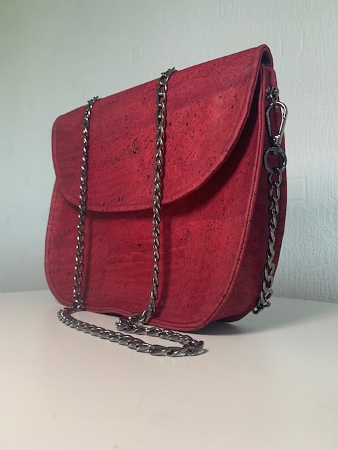 Red Wine Crossbody Bag