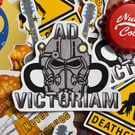 Ad victoriam: brotherhood of steel fallout Video Game sticker