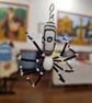 Hanging Spider Suncatcher Decoration Vintage Bum Bead - Image 5