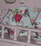 SHABBY CHIC WOOD BUNTING MADE USING CATH KIDSTON VINTAGE DESIGN DRESSER DISPLAY - Image 2