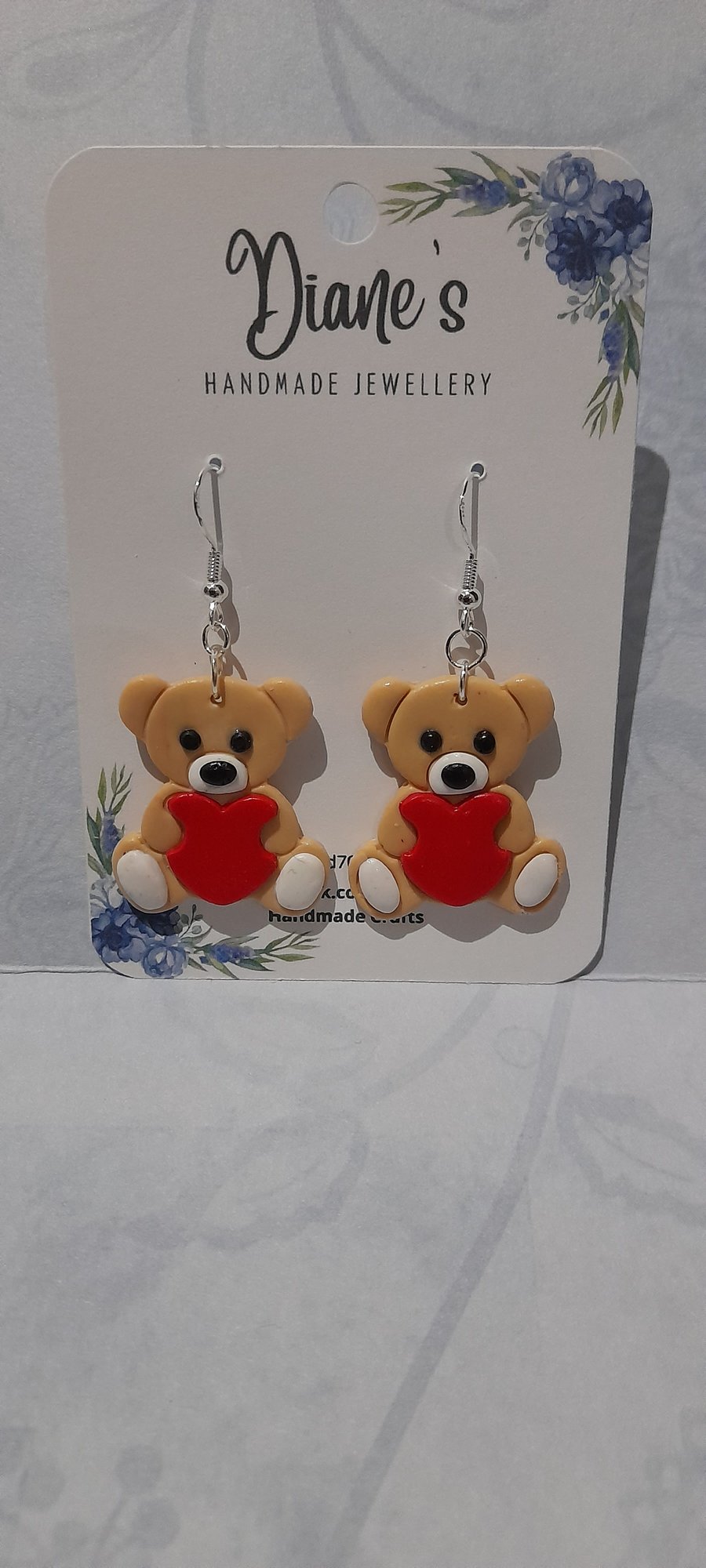 Teddy Bear Earrings 