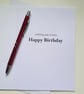SOLD: Nautical Birthday Card for Him - Handmade Sailing Boat Birthday Card - Image 5