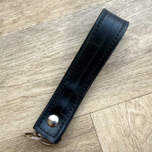 Wrist Strap Key Chain 3 - Made from a Bicycle Inner Tube