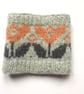 Orange Tulip Fair Isle mug hug  - Image 2