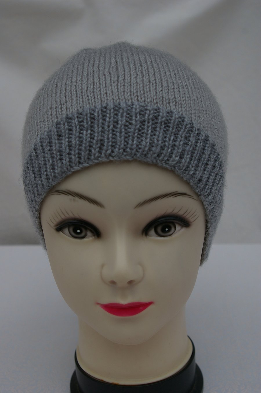 Adult Beanie hat in Grey
