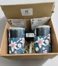 Grow your own herbs gift set indoor house planters Navy Japanese Lily pots - Image 4
