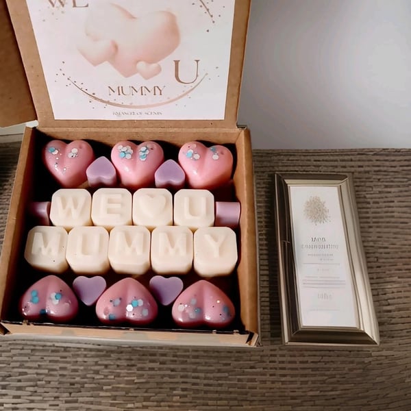 Wax Melts - Gift Idea - We love U Mummy - Mum Gift Idea - handmade - 