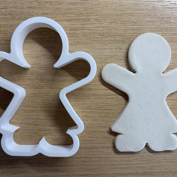 Gingerbread LadyPerson Shaped Cookie Cutters - 4 Sizes