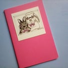Mini Notebook featuring Bunny Characters 
