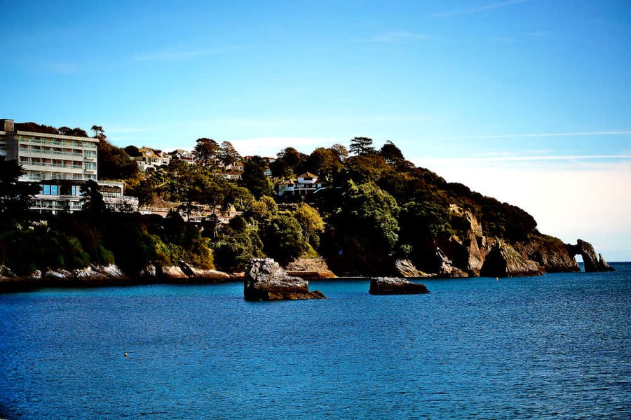 Print Torquay London Bridge 12x8 Devon Picture