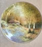 Bluebell Cottage. Handpainted bone china coupe plaque  - Image 3