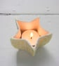 Yellow star tealight holder - Image 7