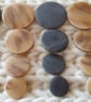 18mm 28L Shank Buttons available in Beige mix and Grey mix - Image 4