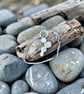 Sterling Silver Cascading Pebble Necklace  - Gift Boxed