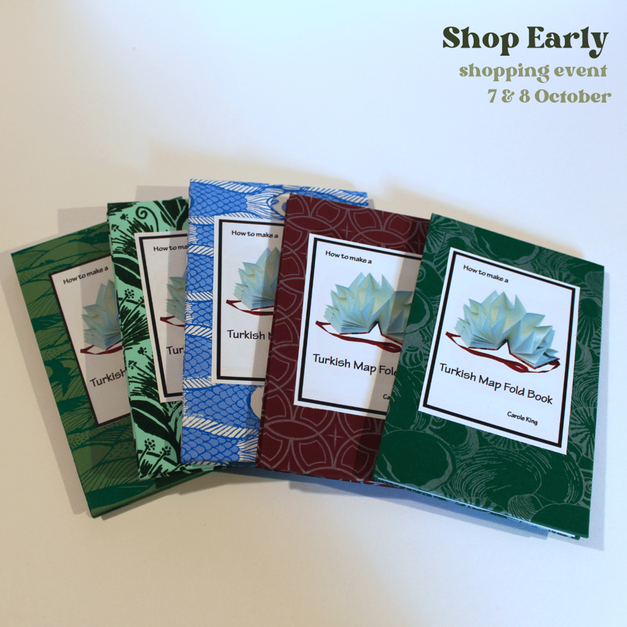 Turkish Map fold book instruction manual