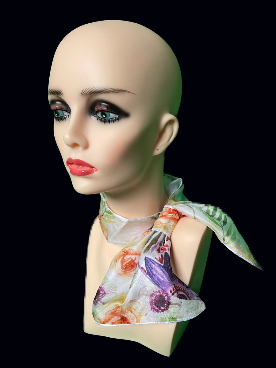 Silk Scarf, Retro, Rockabilly