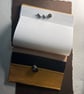 Plush hand pieced and quilted Muji notebook with free personalisation - Image 4
