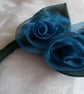  Corsage, Buttonhole, Wedding, Prom, organza - Image 5