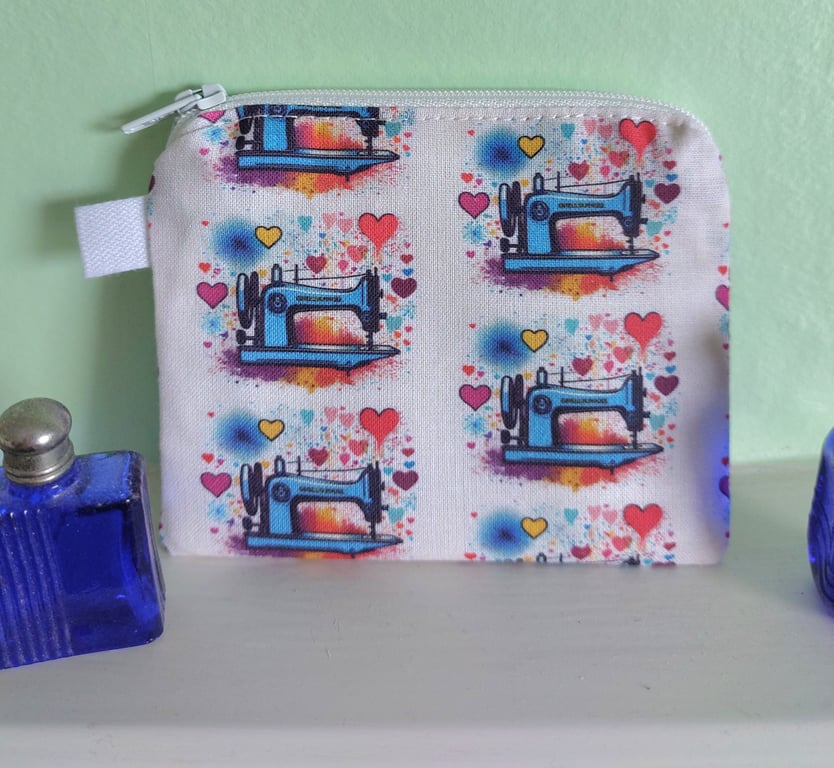 Sewing Themed Purse or Card Holder 
