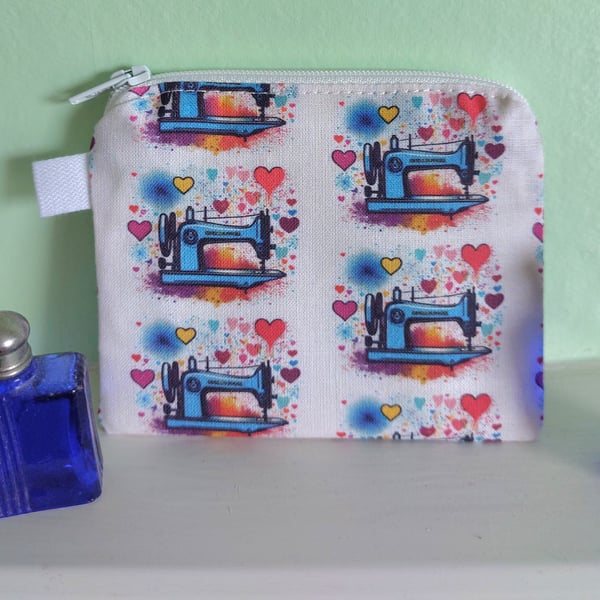 Sewing Themed Purse or Card Holder 