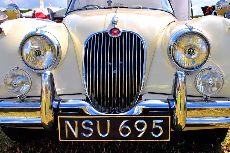 Jaguar Classic British Motor Car Photograph Print