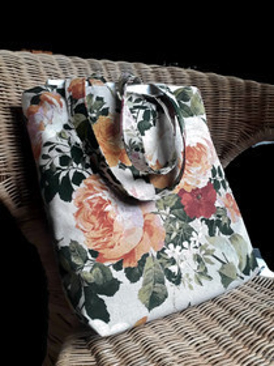 Shoulder floral Tote Bag, 