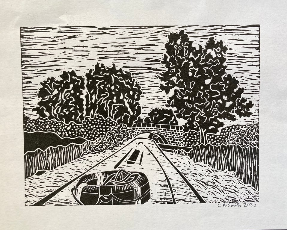 Narrow Boat On The Water