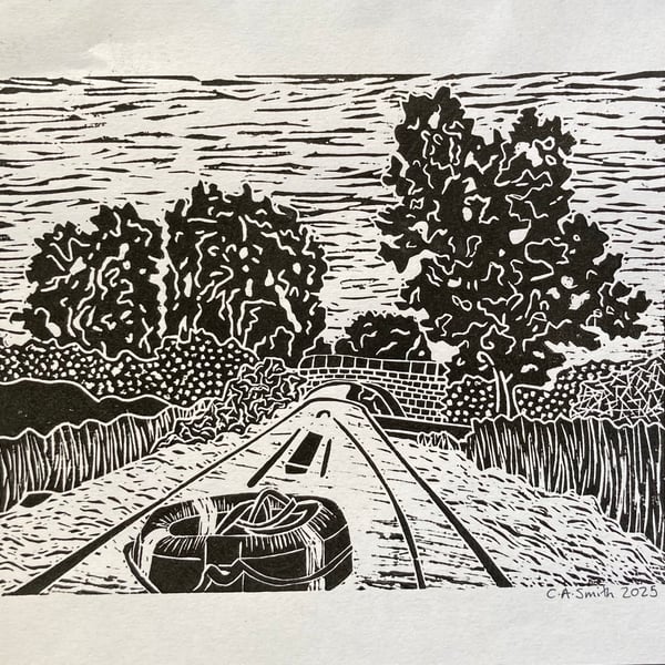 Narrow Boat On The Water