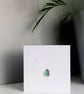 Sea Glass Bird Greetings Card - Handmade Coastal Keepsake Bird with a Big Heart - Image 3