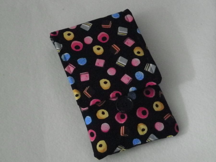 Ipad mini padded case.sweetie print.