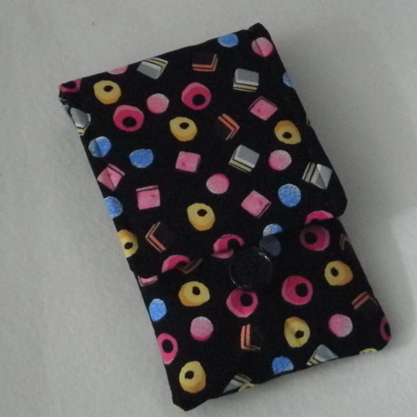 Ipad mini padded case.sweetie print.