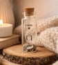 Personalised 6th Iron Anniversary Horseshoe Message Bottle Keepsake