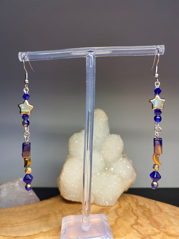 Leilani - Whimsygoth Star Earrings 