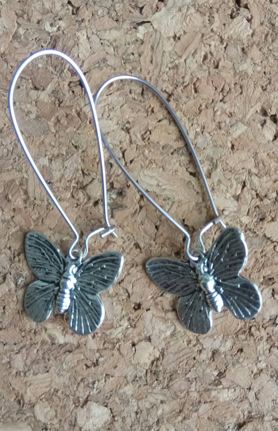 Dangly Butterfly Earrings 