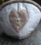 Button heart teacosy - Image 1