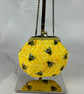 Bee coin purse, Bees frame purse, Optional chain, Handmade - Image 6