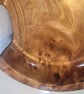 Burr Elm bowl with Natural Live edge (205 x 40 mm) - Image 2