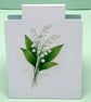 Lily of the Valley Magnetic Bookmark - Botanical Bookmark Gift