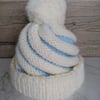 Cupcake swirl hat, Bobble hat for kids, Novelty hat, Fun hat, Gift for kids