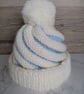 Cupcake swirl hat, Bobble hat for kids, Novelty hat, Fun hat, Gift for kids