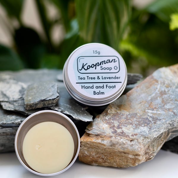 Tea Tree & Lavender Vegan Handmade Hand and Foot Balm