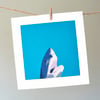 North Laine Shark greetings card